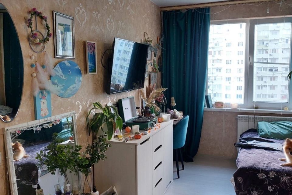 Продаётся 1-комнатная квартира, 38.3 м²