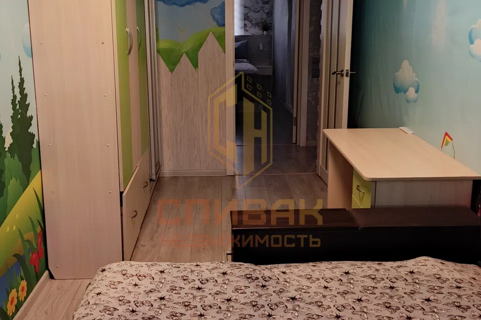 Продаётся 3-комнатная квартира, 55.7 м²