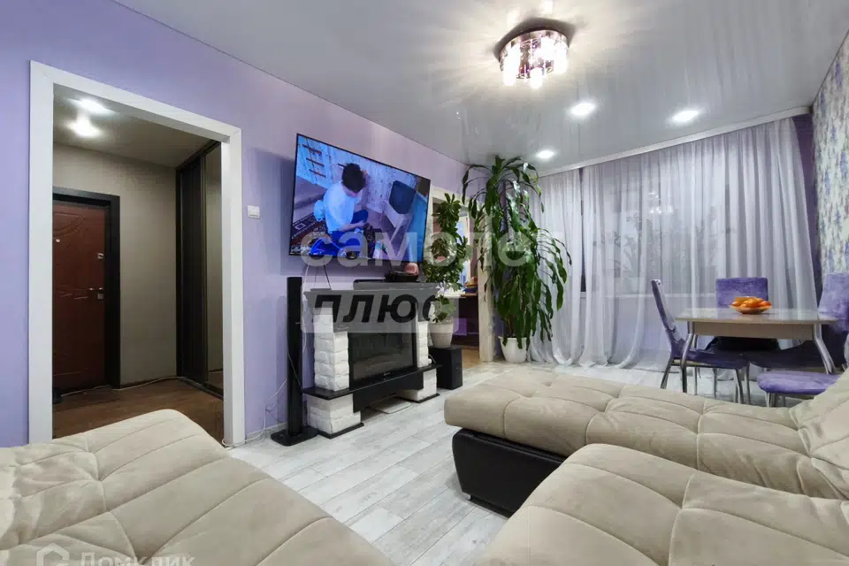 Продаётся 4-комнатная квартира, 80.5 м²