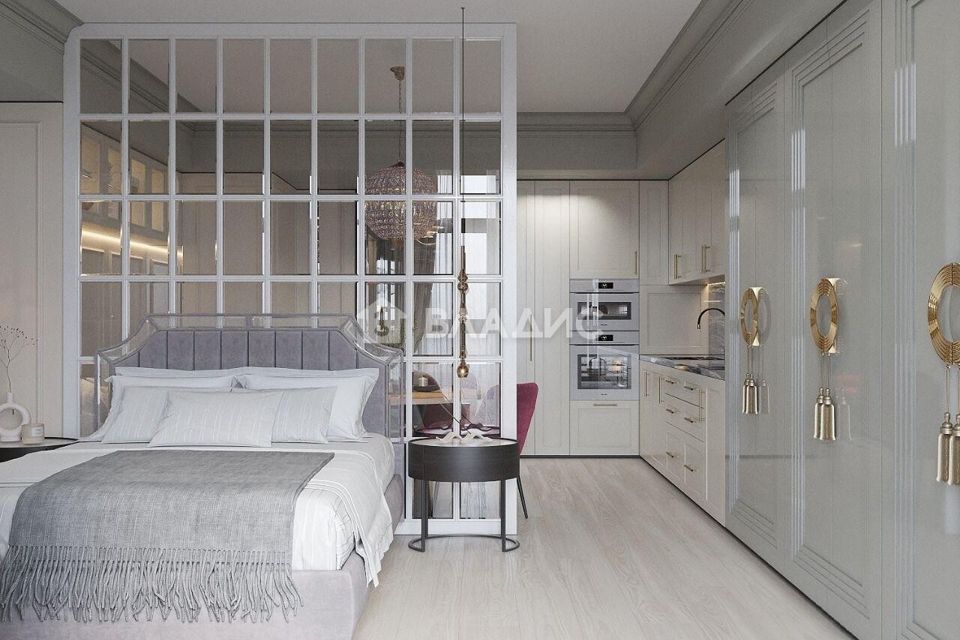 Продаётся студия, 47 м²