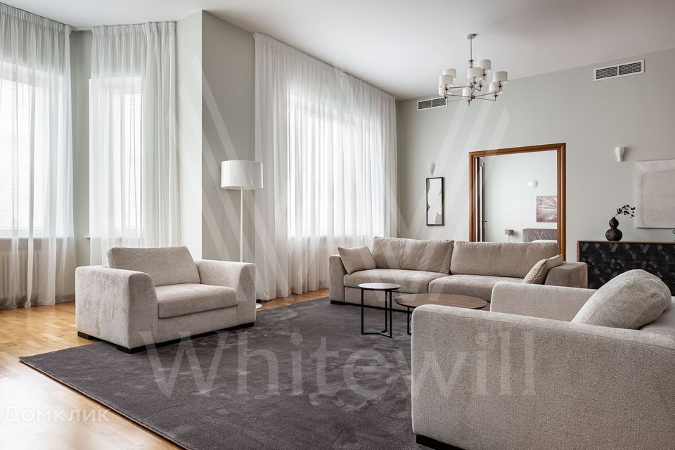 Сдаётся 3-комнатная квартира, 128 м²