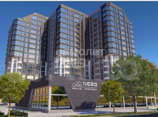 Продаётся 1-комнатная квартира, 61 м²