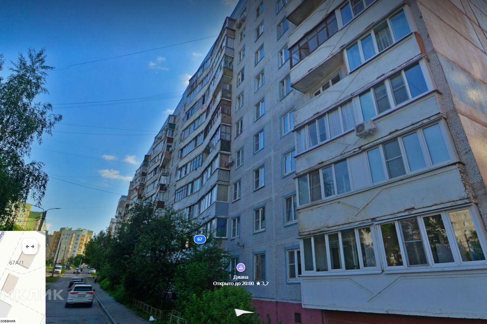 Продаётся 3-комнатная квартира, 66 м²