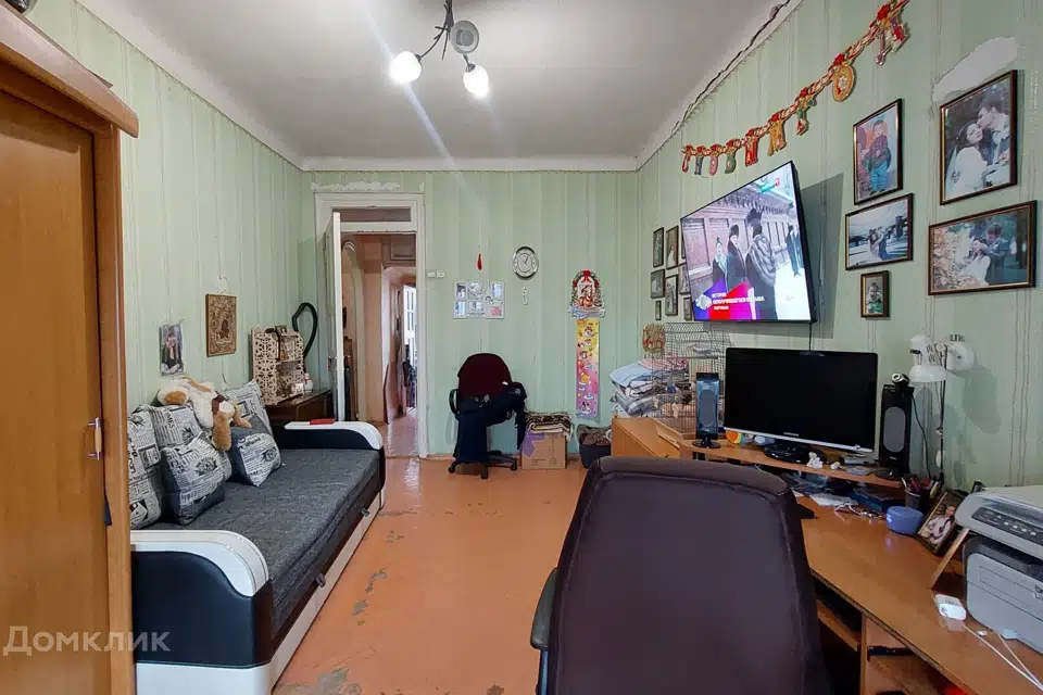 Продаётся 2-комнатная квартира, 53.6 м²