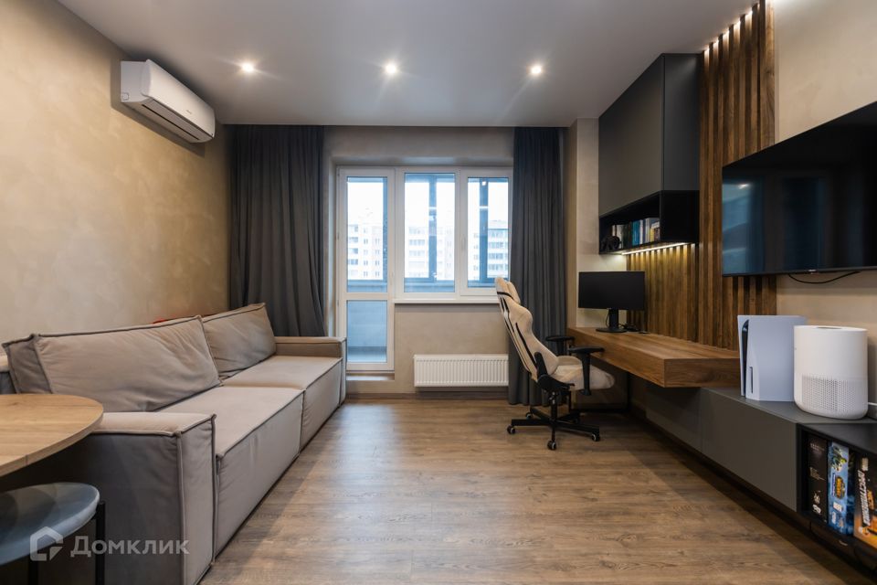 Продаётся 1-комнатная квартира, 59.7 м²
