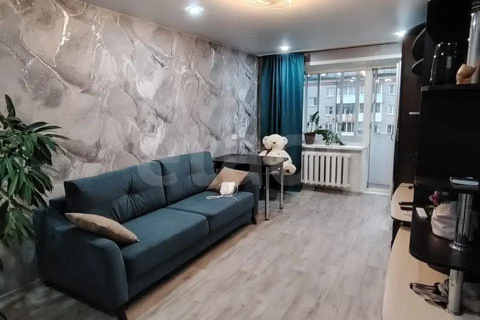 Продаётся 2-комнатная квартира, 43.2 м²