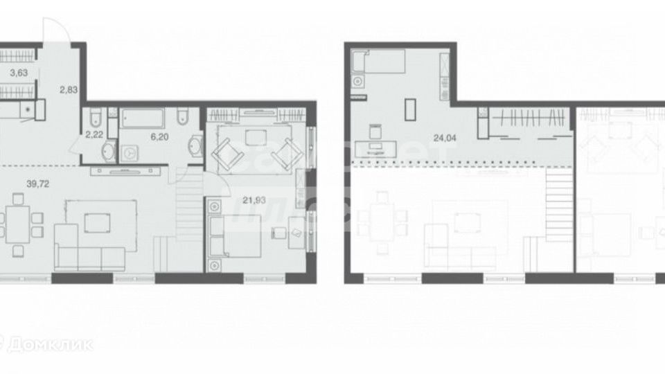 Продаётся 2-комнатная квартира, 100.57 м²