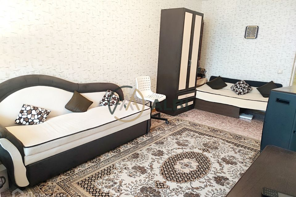 Продаётся 1-комнатная квартира, 43.4 м²