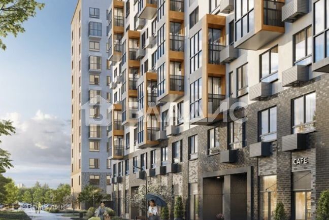 Продаётся 1-комнатная квартира, 40.4 м²