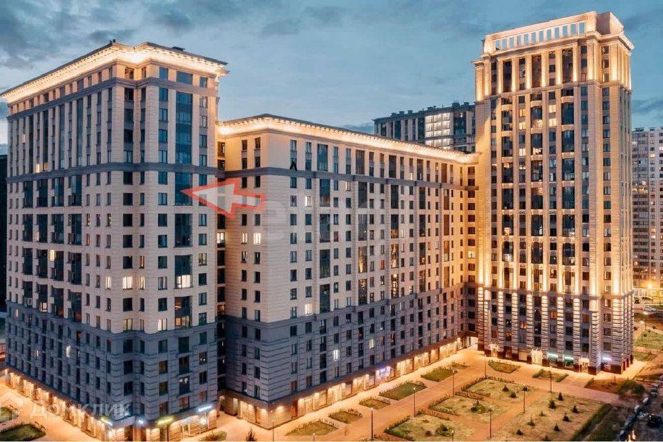 Продаётся 2-комнатная квартира, 61.8 м²