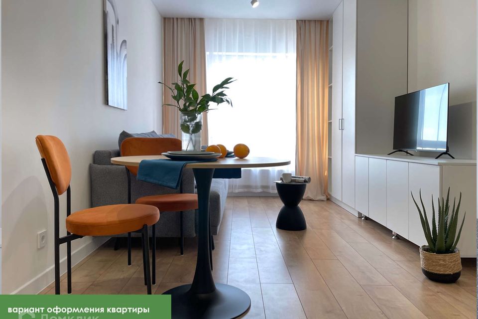 Продаётся 1-комнатная квартира, 37.8 м²