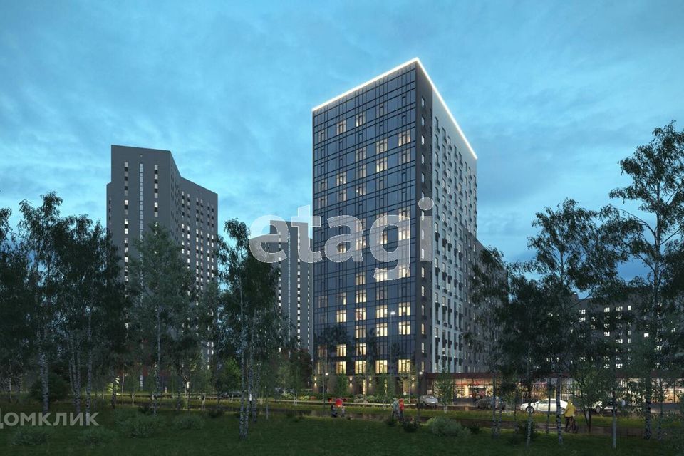 Продаётся 1-комнатная квартира, 58.5 м²