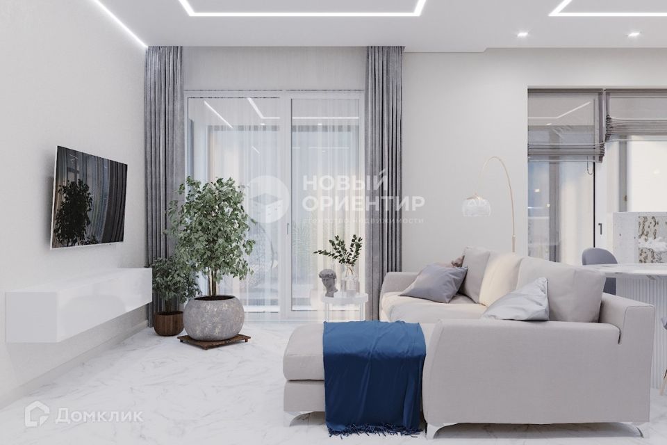 Продаётся 2-комнатная квартира, 83.6 м²