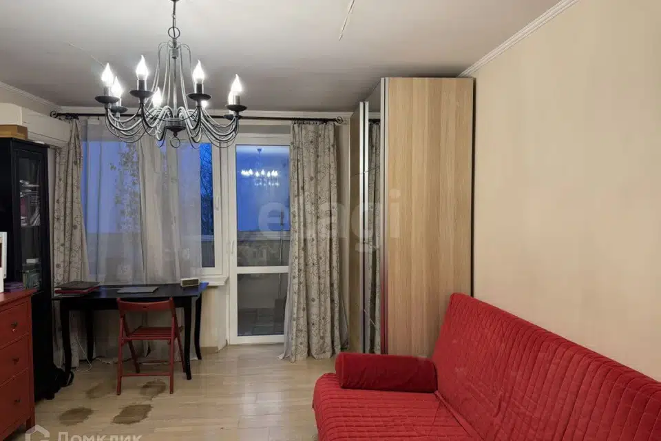 Продаётся 1-комнатная квартира, 34.4 м²