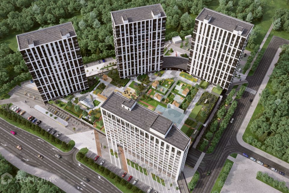 Купить 1-комнатную квартиру, 44.4 м² по адресу Республика Татарстан, Казань, ули