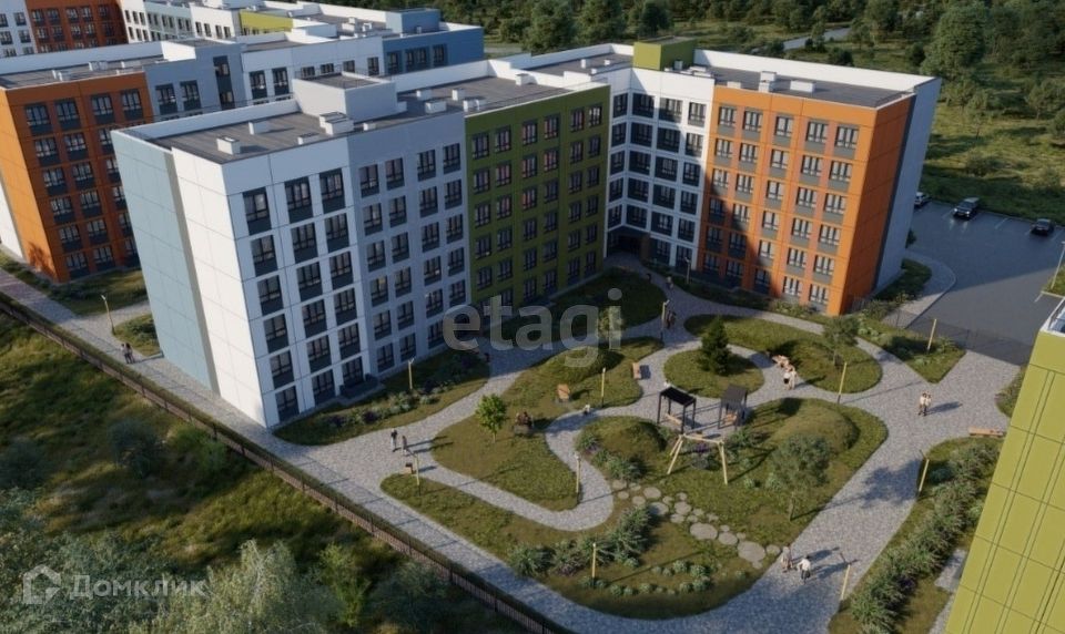 Продаётся 1-комнатная квартира, 33.3 м²
