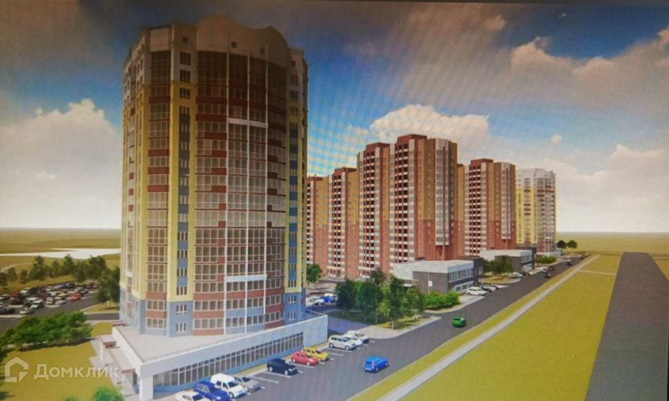 Продаётся 1-комнатная квартира, 43.85 м²