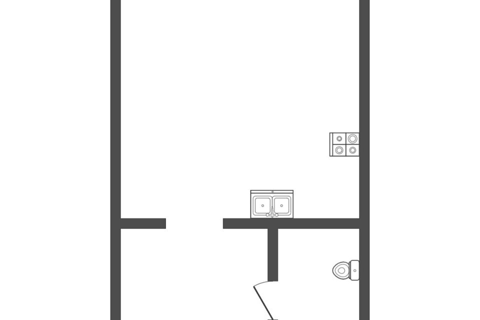 Продаётся студия, 20.8 м²