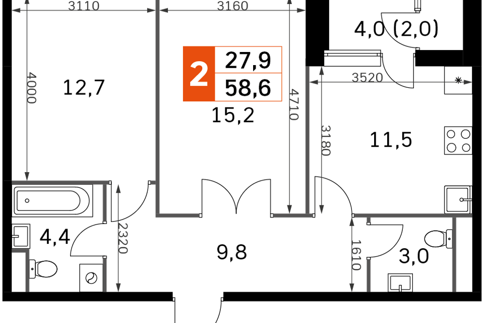 Купить Квартиру в Москве - 86 498 объявлений о Продаже Квартир Недорого ...