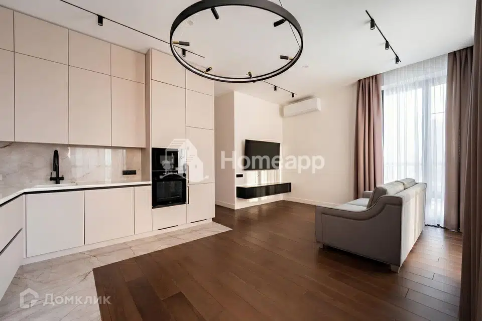 Продаётся 2-комнатная квартира, 63.4 м²