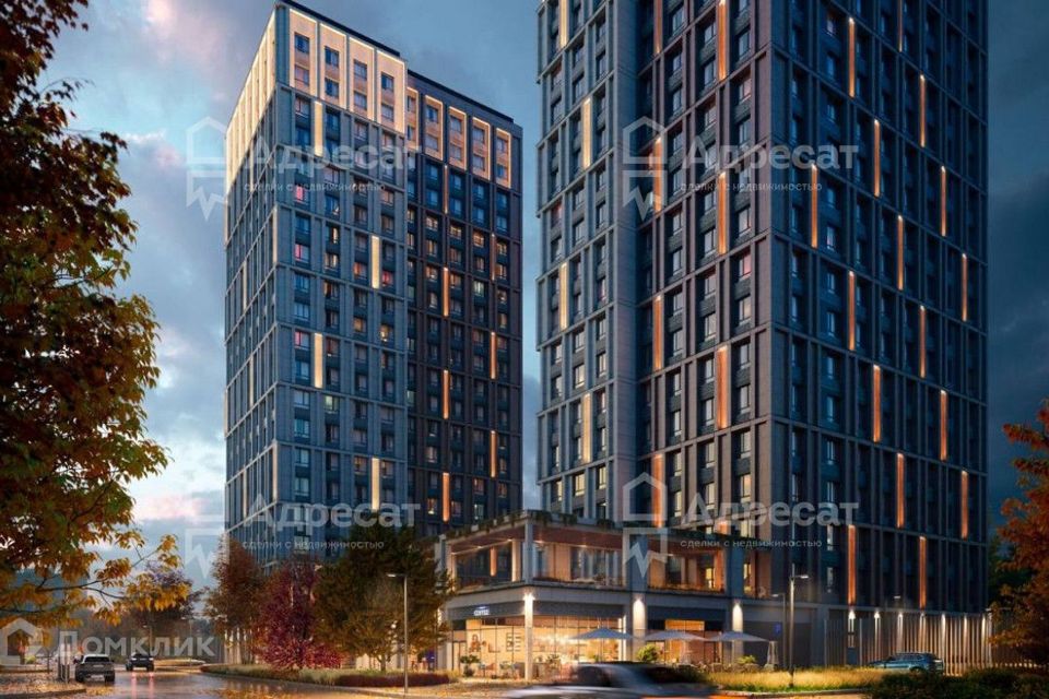 Продаётся 2-комнатная квартира, 75.1 м²