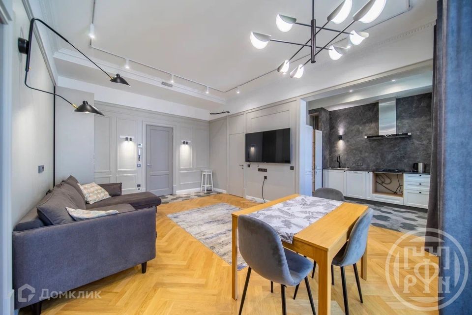 Продаётся 2-комнатная квартира, 55.3 м²