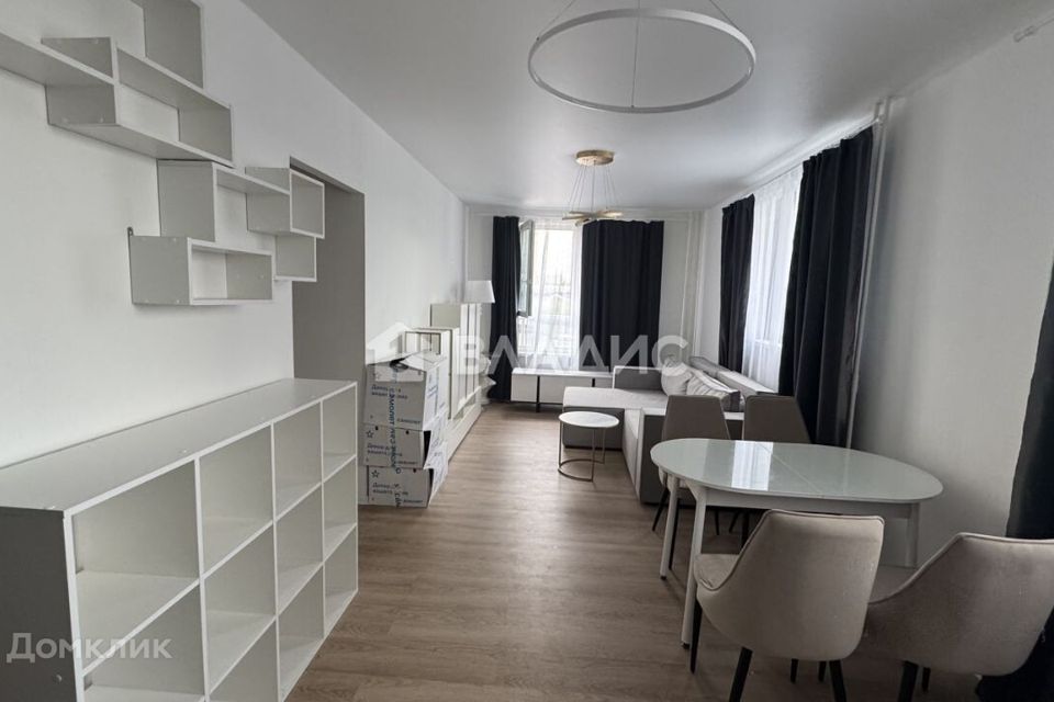 Продаётся 1-комнатная квартира, 43.8 м²