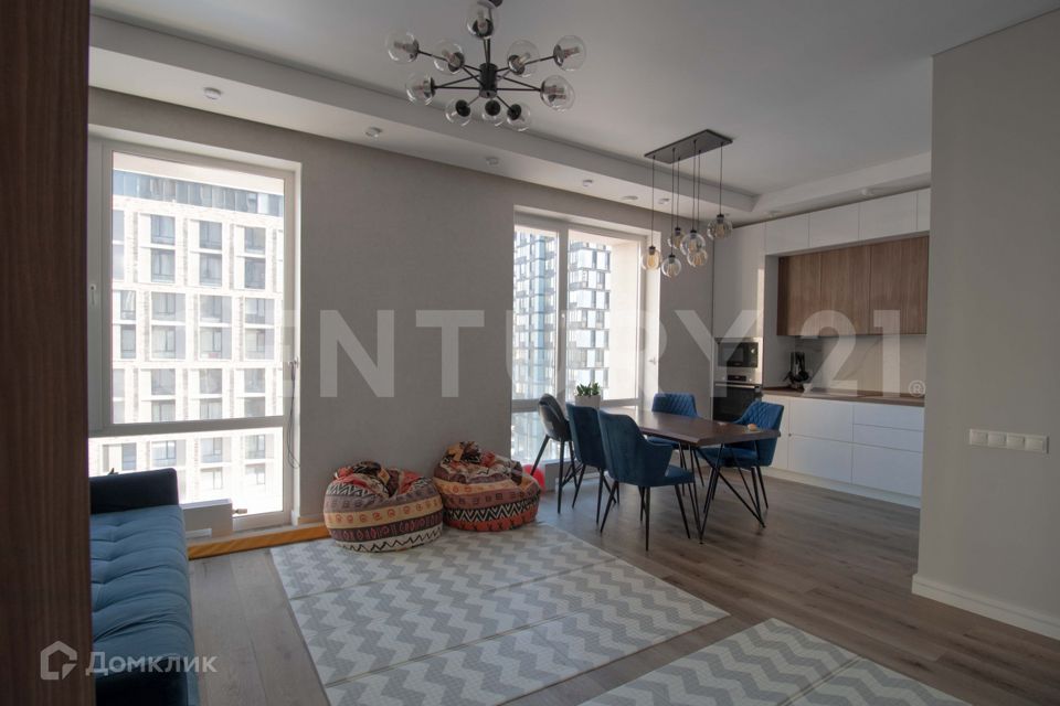 Продаётся 2-комнатная квартира, 74.5 м²