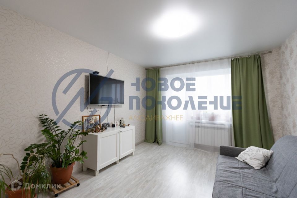 Продаётся 2-комнатная квартира, 52.5 м²