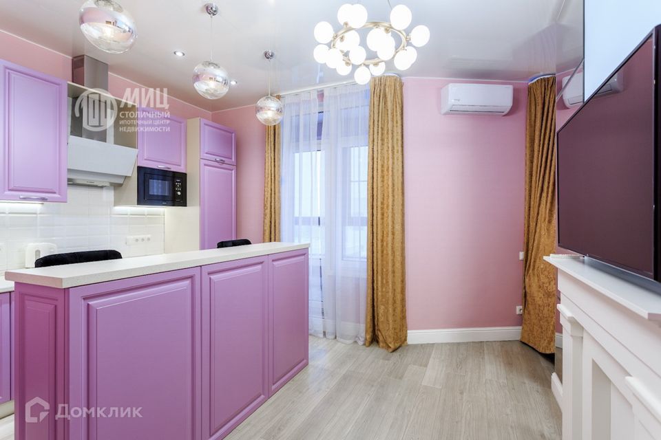 Продаётся 1-комнатная квартира, 39.5 м²