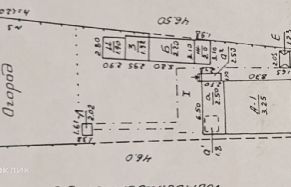 Продаётся 1-этажный дом, 55 м²