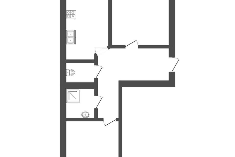 Продаётся 2-комнатная квартира, 67.6 м²