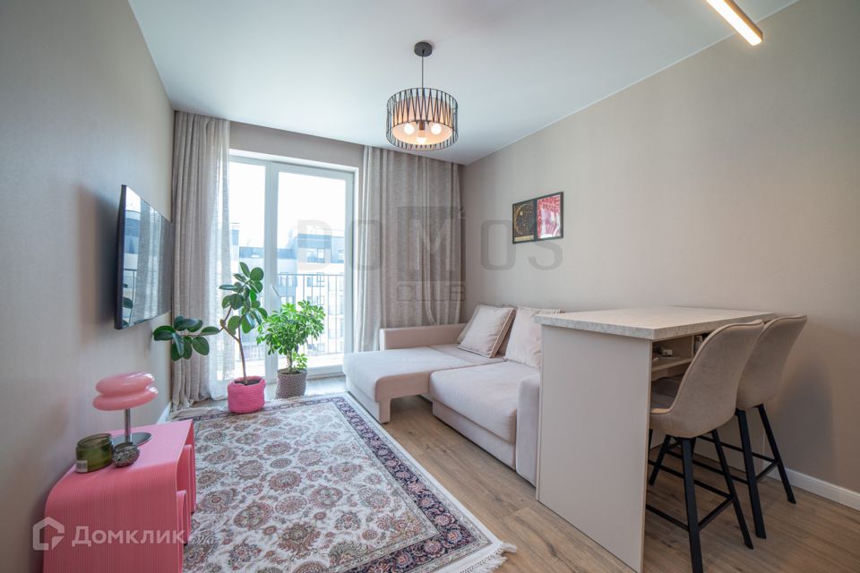 Продаётся 1-комнатная квартира, 36.6 м²