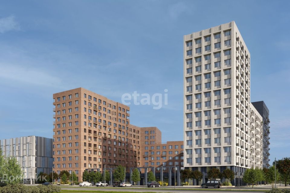 Продаётся 1-комнатная квартира, 38.89 м²
