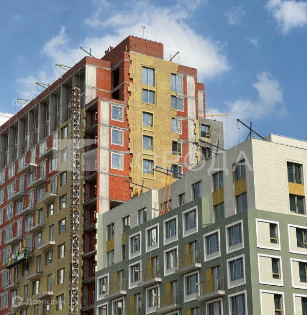 Продаётся 1-комнатная квартира, 43.91 м²
