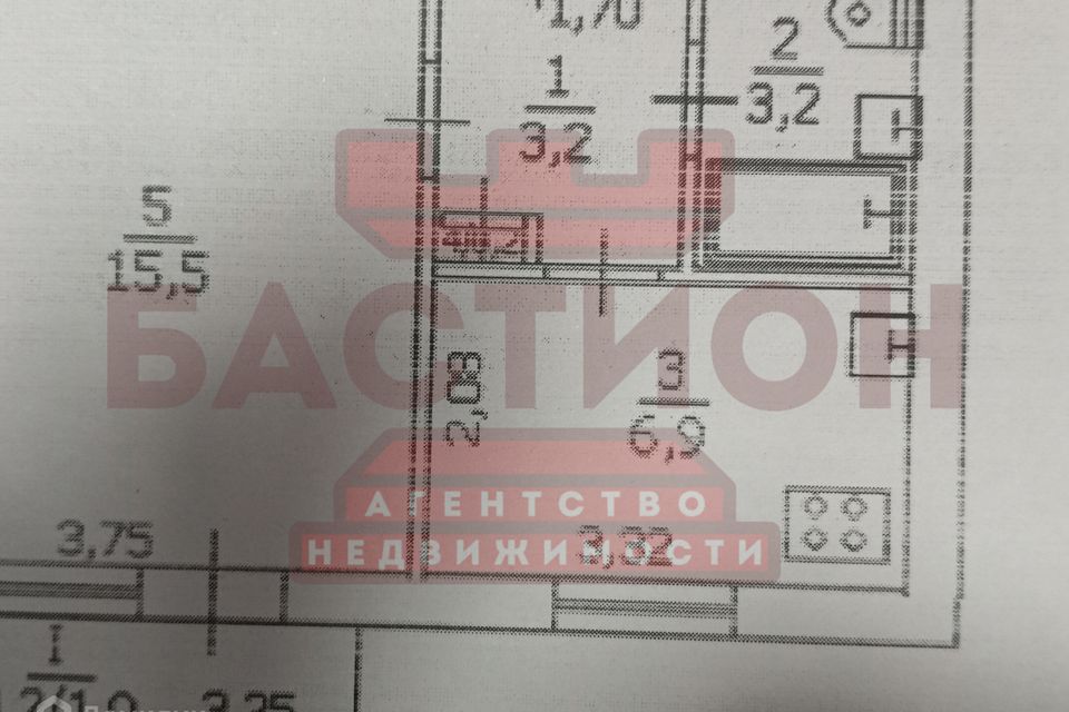 Продаётся 1-комнатная квартира, 32 м²