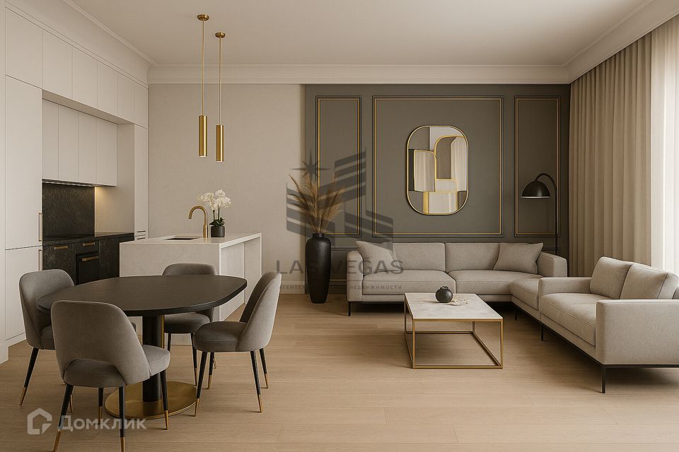 Сдаётся 3-комнатная квартира, 152 м²