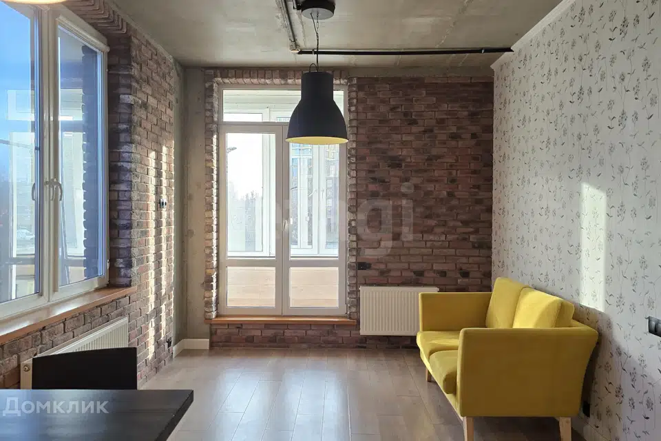 Продаётся 1-комнатная квартира, 55.4 м²