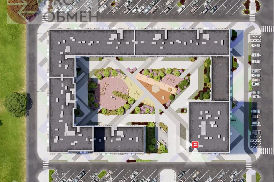 Продаётся 2-комнатная квартира, 49.6 м²
