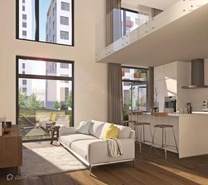 Продаётся 2-комнатная квартира, 73.16 м²