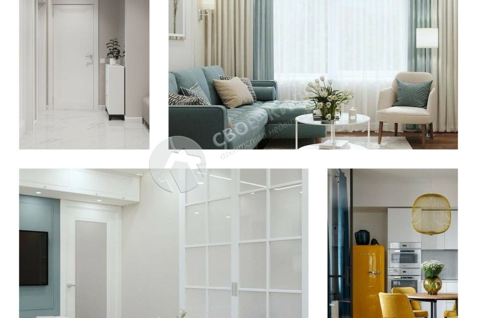 Продаётся 3-комнатная квартира, 61 м²