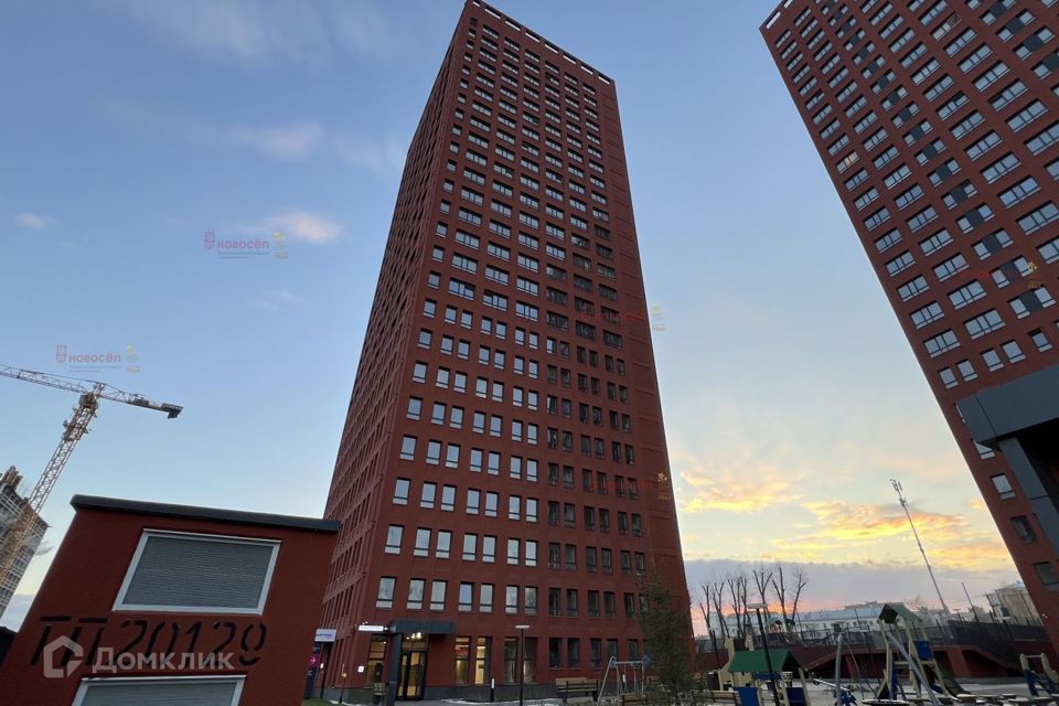 Продаётся 1-комнатная квартира, 41.7 м²
