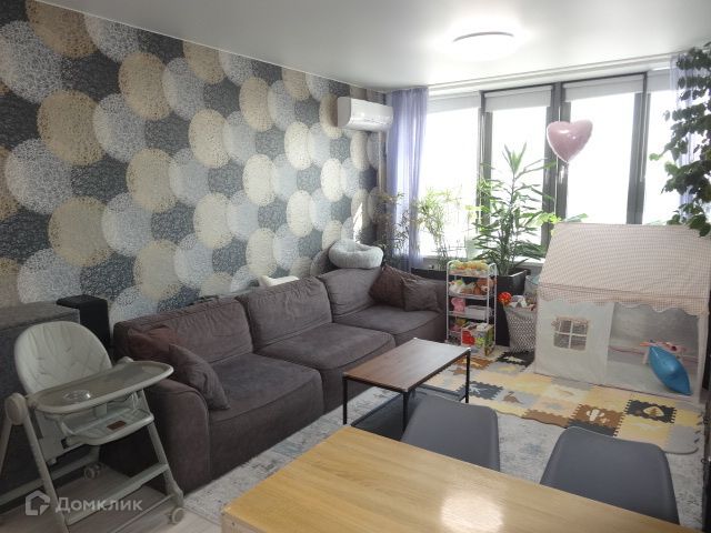 Продаётся 2-комнатная квартира, 51.6 м²