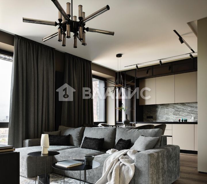 Продаётся 1-комнатная квартира, 57.58 м²