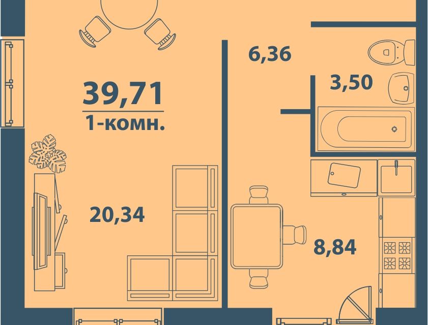 Как обустроить евродвушку: зонирование, планировки, стили