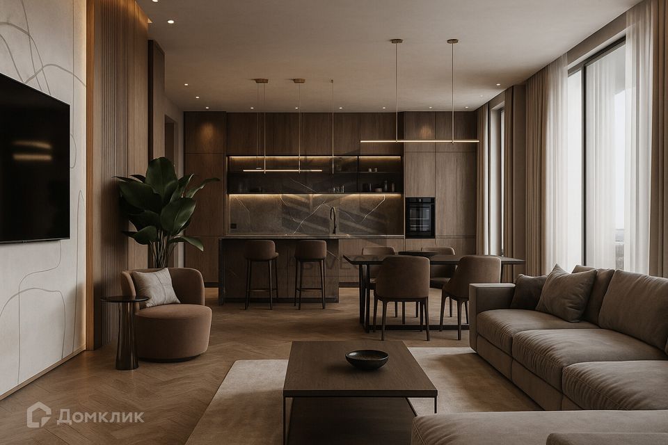 Сдаётся 3-комнатная квартира, 100 м²