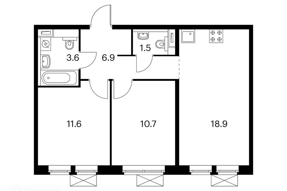 Купить Квартиру в Москве - 94 165 объявлений о Продаже Квартир Недорого ...