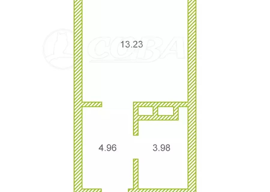 Продаётся студия, 22 м²
