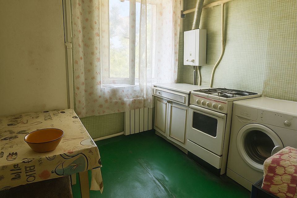 Продаётся 1-комнатная квартира, 31.6 м²