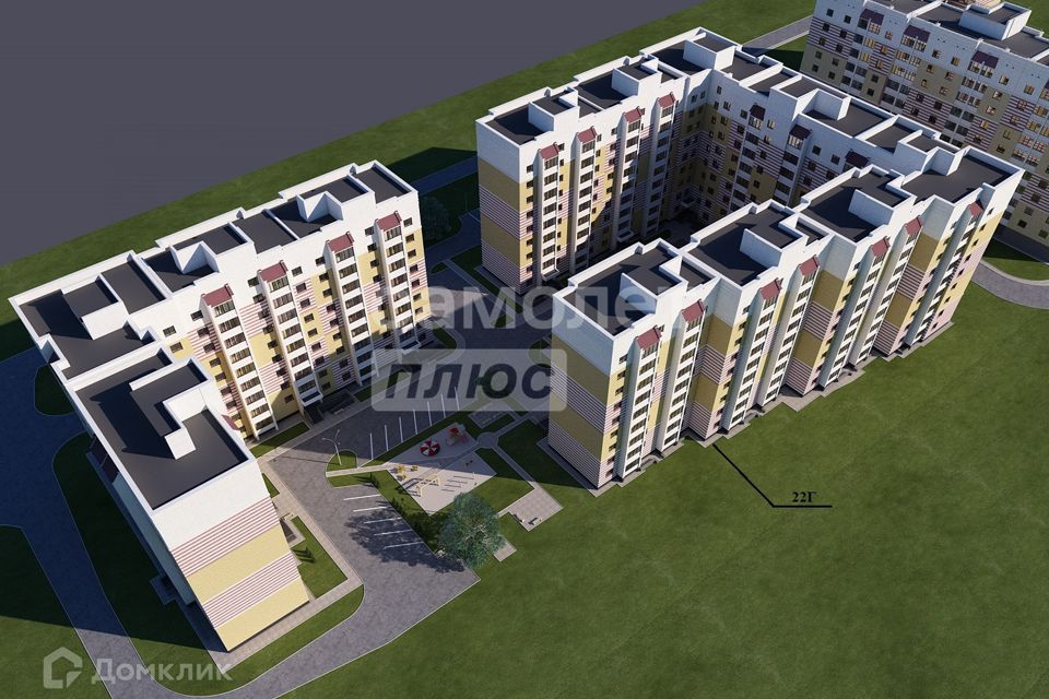 Продаётся 1-комнатная квартира, 41.1 м²